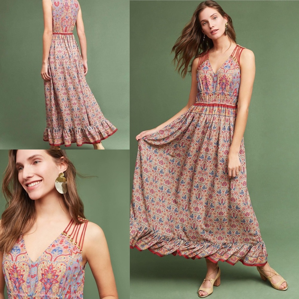 Ranna Gill Crespi Maxi Dress